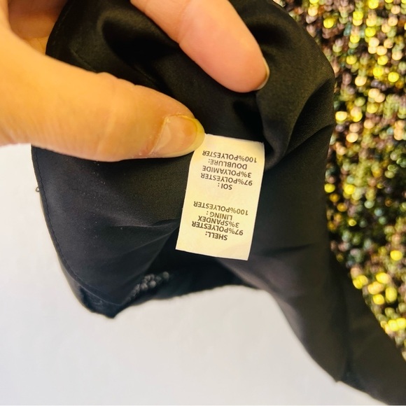 Ramy Brook New York Ombré Grey Green Sequin Tank 8 - Picture 10 of 13